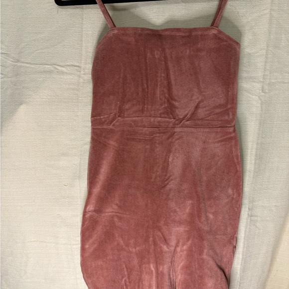 Forever 21 Strapless Dusty Pink Dress - Picture 1 of 4